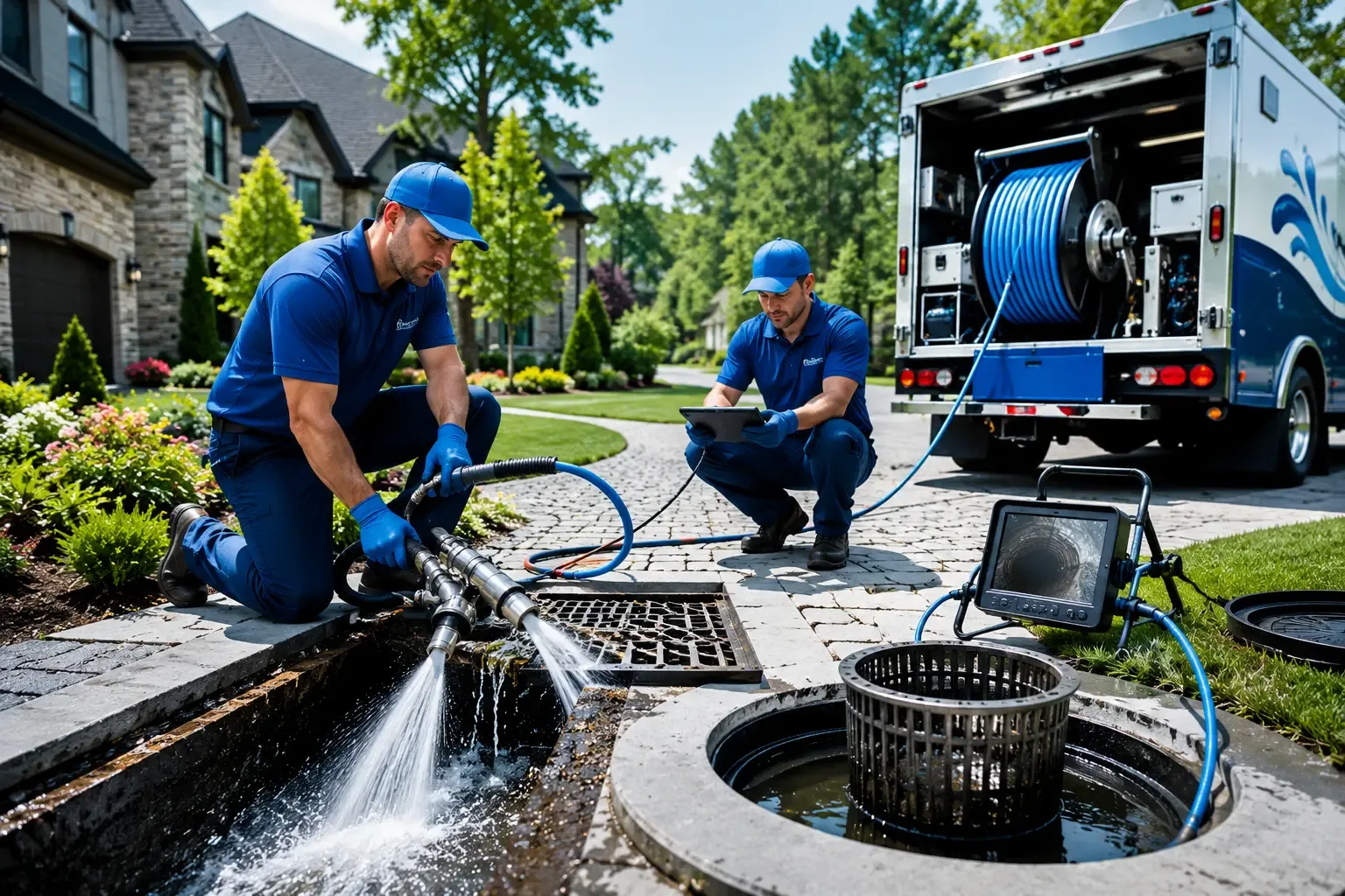 Local outdoor drain cleaning professionals in Center Junction, IA